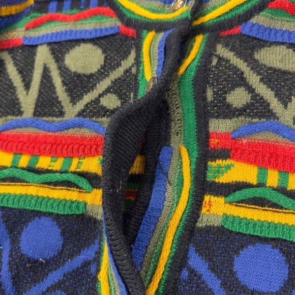 COOGI Australia Retro Wool Cardigan Women’s Size XL - Picture 14 of 16